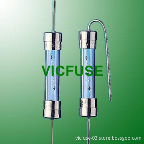 Normal Blow Glass Tube Fuse with Pig Tail